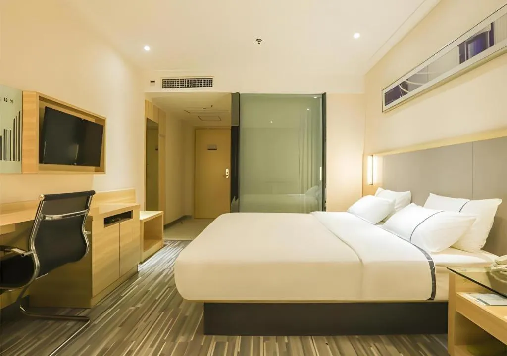 Bed in City Comfort Inn Nanning Railway Station Beihu Nanmian Street