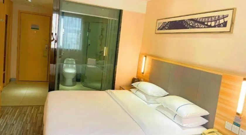 Bed in City Comfort Inn Nanning Railway Station Beihu Nanmian Street