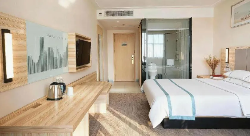 Bed in City Comfort Inn Nanning Railway Station Beihu Nanmian Street