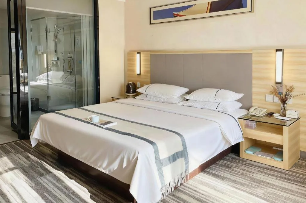 Bed in City Comfort Inn Nanning Railway Station Beihu Nanmian Street