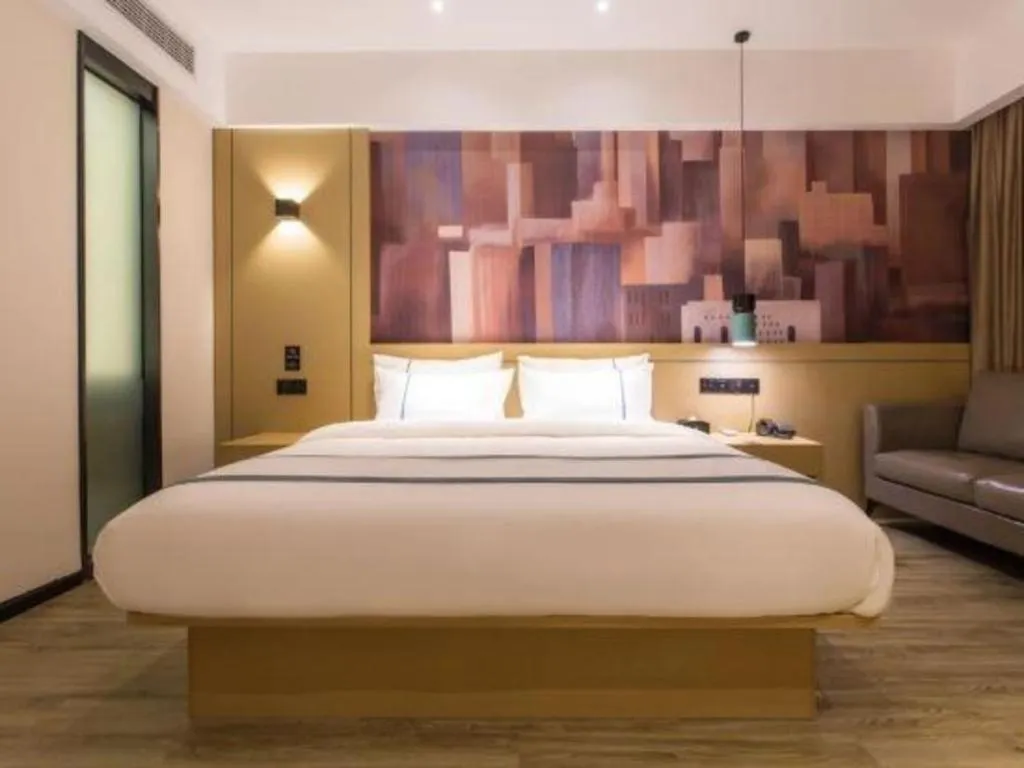 Bed in City Comfort Inn Nanning Jiangnan Wanda Plaza