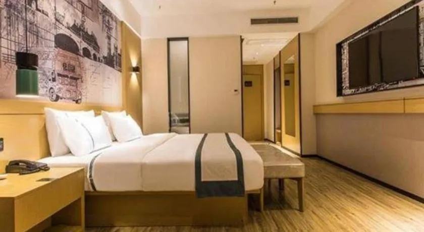 Bed in City Comfort Inn Nanning Jiangnan Wanda Plaza