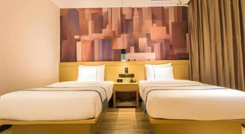 Bed in City Comfort Inn Nanning Jiangnan Wanda Plaza