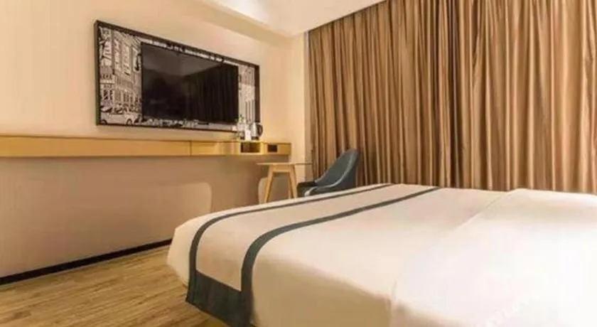 Bed in City Comfort Inn Nanning Jiangnan Wanda Plaza