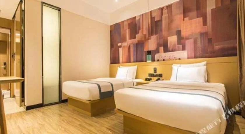 Bed in City Comfort Inn Nanning Jiangnan Wanda Plaza