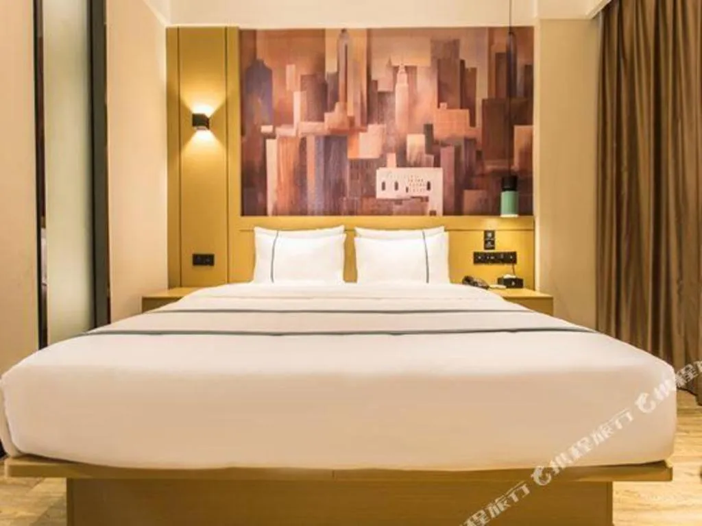 Bed in City Comfort Inn Nanning Jiangnan Wanda Plaza