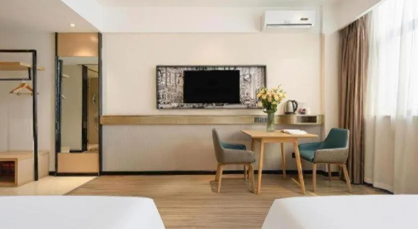 Bed in City Comfort Inn Nanning Jiangnan Wanda Plaza