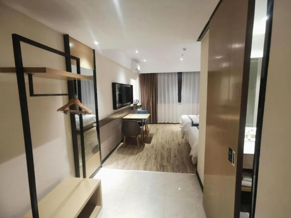 Bed in City Comfort Inn Nanning Jiangnan Wanda Plaza