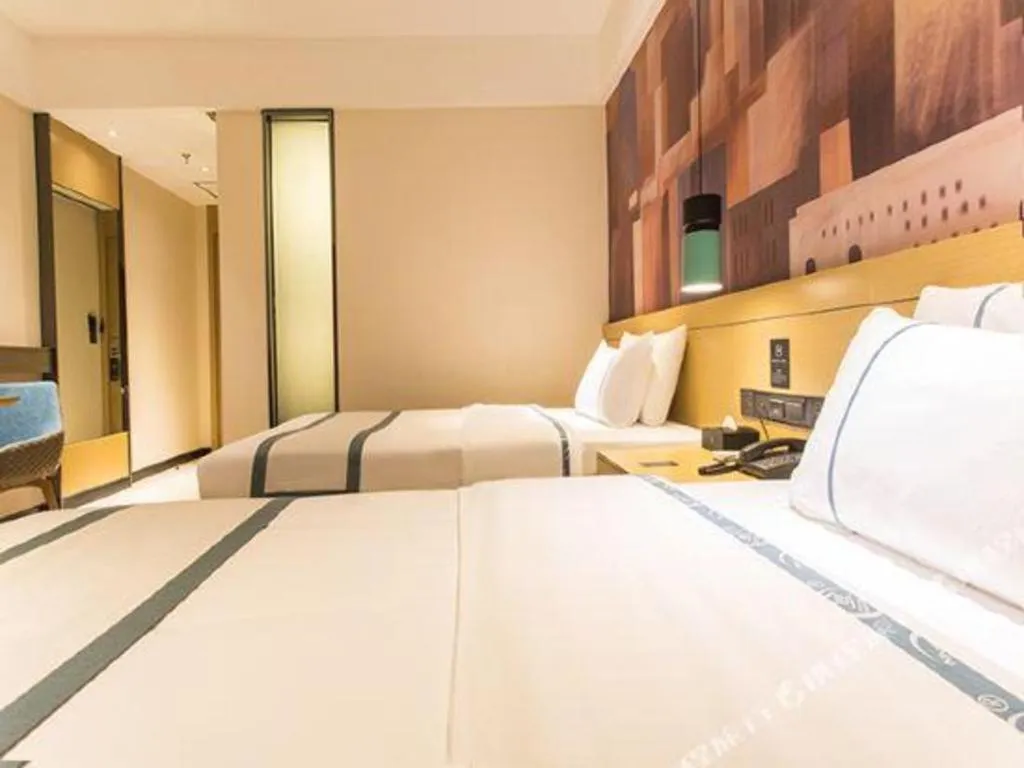 Bed in City Comfort Inn Nanning Jiangnan Wanda Plaza