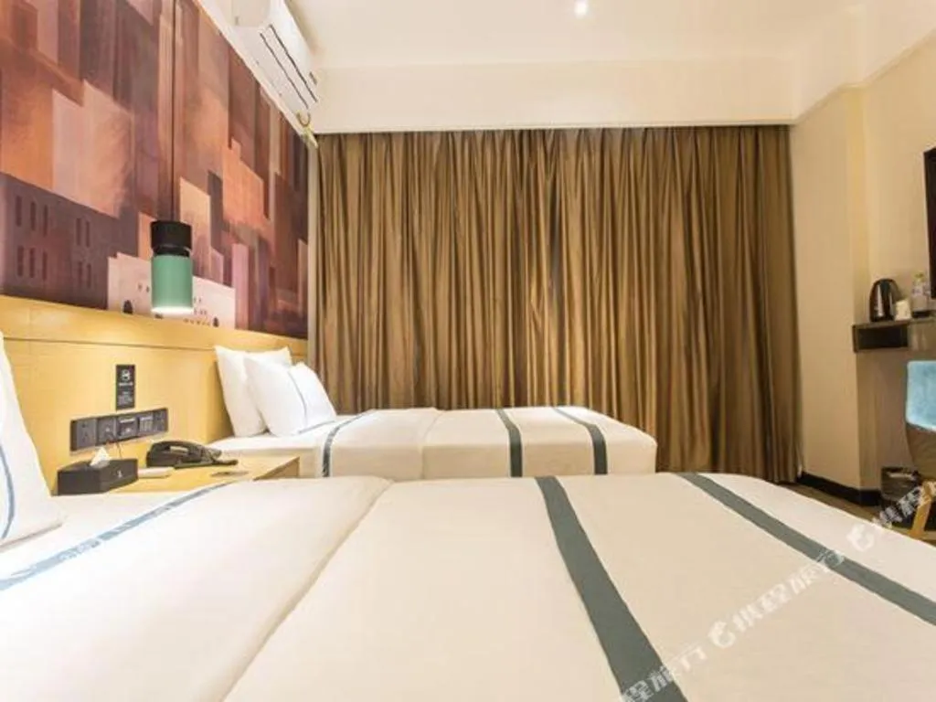 Bed in City Comfort Inn Nanning Jiangnan Wanda Plaza