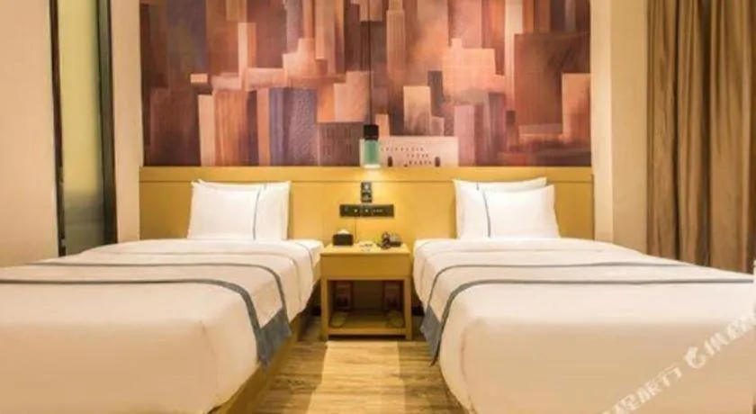 Bed in City Comfort Inn Nanning Jiangnan Wanda Plaza