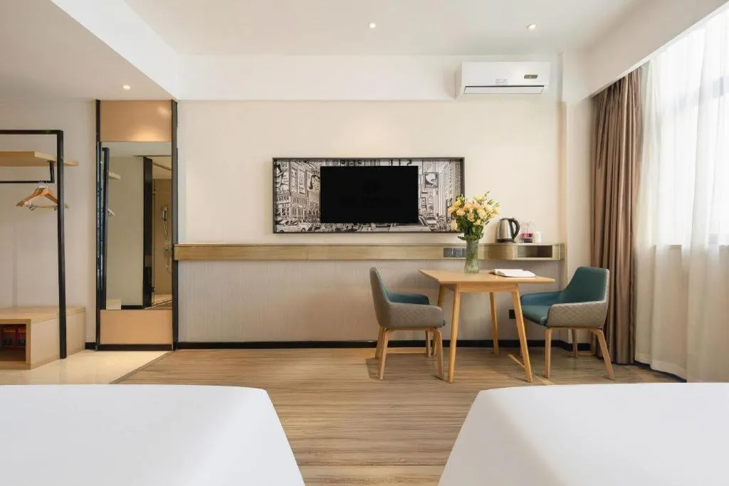 Bed in City Comfort Inn Nanning Jiangnan Wanda Plaza