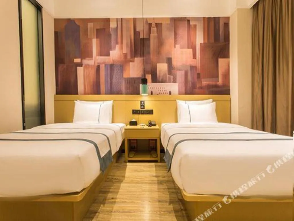 Bed in City Comfort Inn Nanning Jiangnan Wanda Plaza
