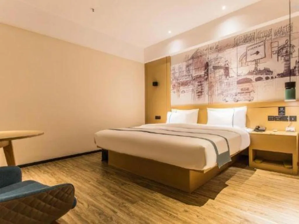 Bed in City Comfort Inn Nanning Jiangnan Wanda Plaza