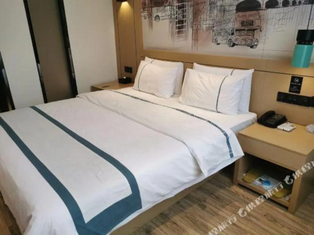 Bed in City Comfort Inn Nanning Jiangnan Wanda Plaza