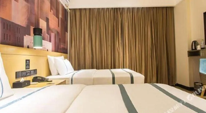 Bed in City Comfort Inn Nanning Jiangnan Wanda Plaza