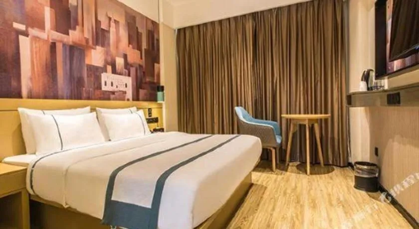 Bed in City Comfort Inn Nanning Jiangnan Wanda Plaza