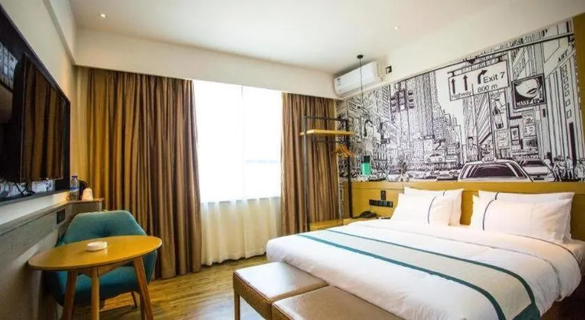 Bed in City Comfort Inn Shangri-La Dukezong Ancient Town