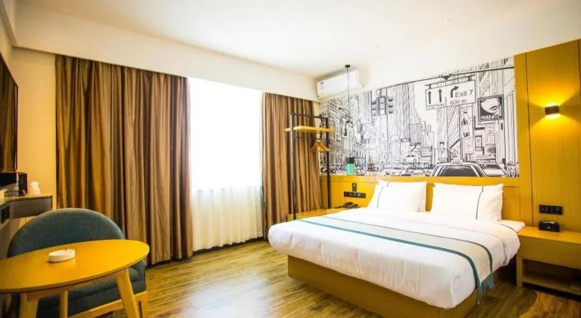 Bed in City Comfort Inn Shangri-La Dukezong Ancient Town