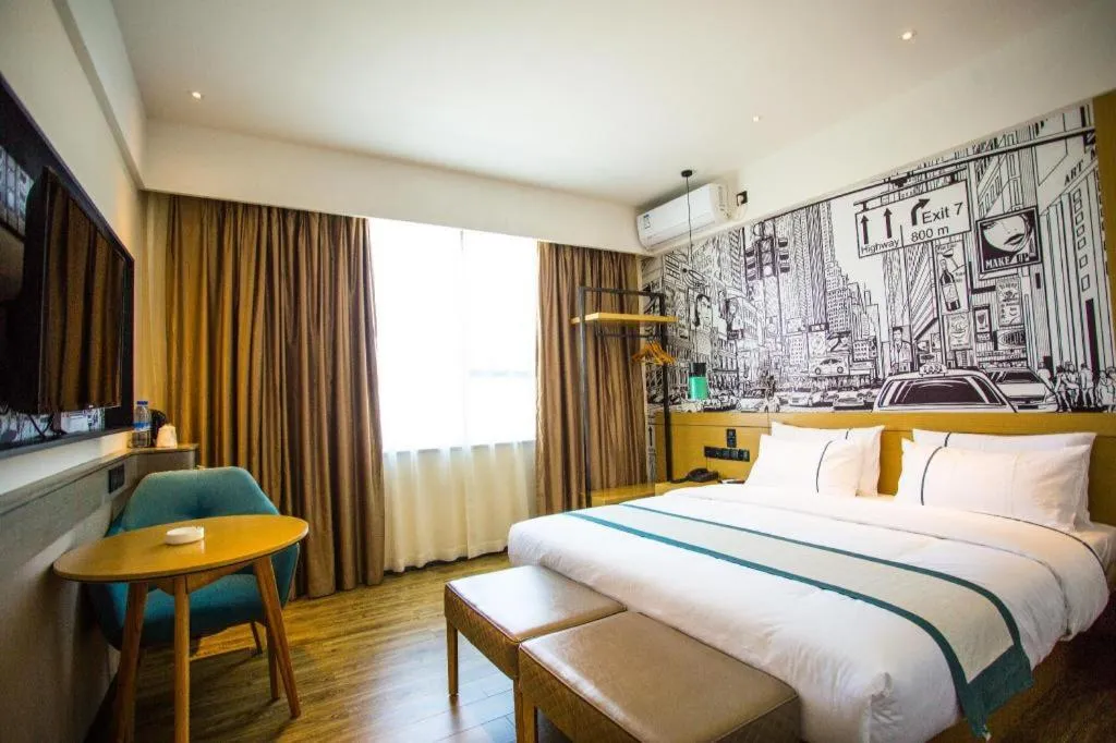 Bed in City Comfort Inn Shangri-La Dukezong Ancient Town