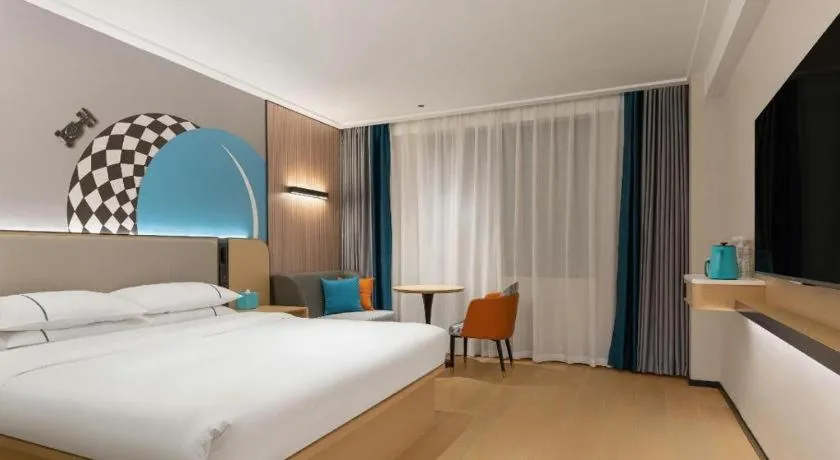 Bed in City Comfort Inn Jingmen Jingshan Passenger Station