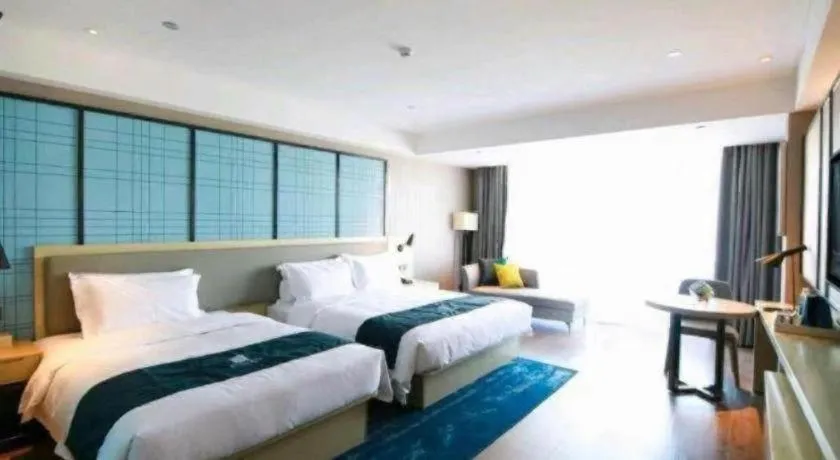 Bed in Echarm Hotel Changchun Jiutai District Government Railway Station