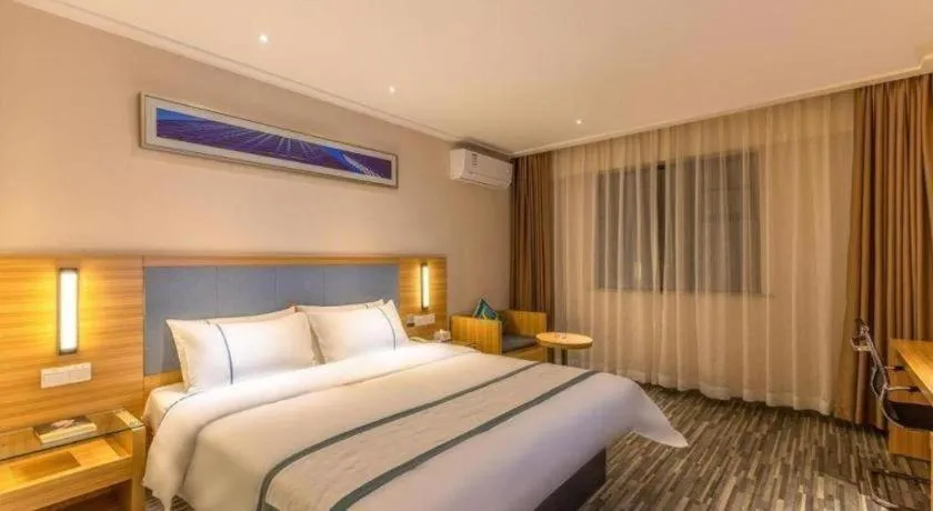 Bed in City Comfort Inn Dujiangyan Municipal Government