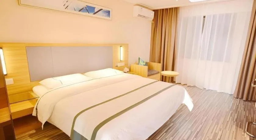 Bed in City Comfort Inn Dujiangyan Municipal Government