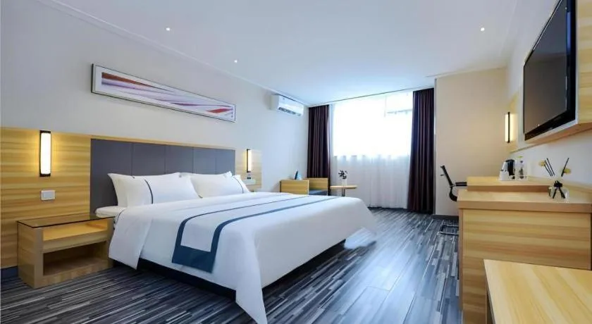 Bed in City Comfort Inn Dujiangyan Municipal Government