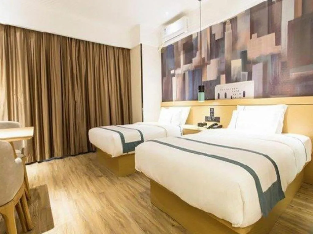 Bed in City Comfort Inn Nanning Guangxi University for Nationalities