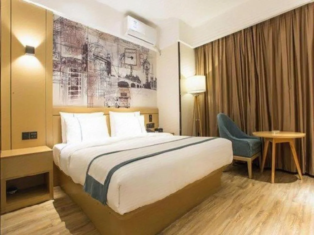 Bed in City Comfort Inn Nanning Guangxi University for Nationalities