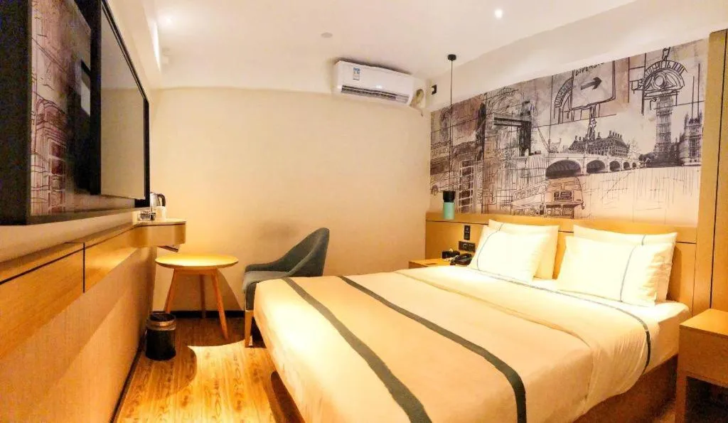 Bed in City Comfort Inn Nanning Guangxi University for Nationalities