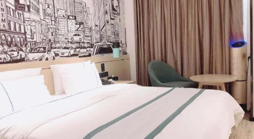 Bed in City Comfort Inn Nanning Guangxi University for Nationalities