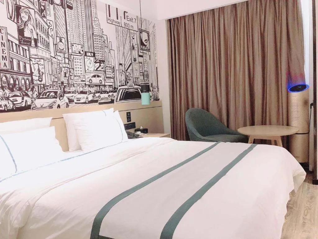 Bed in City Comfort Inn Nanning Guangxi University for Nationalities