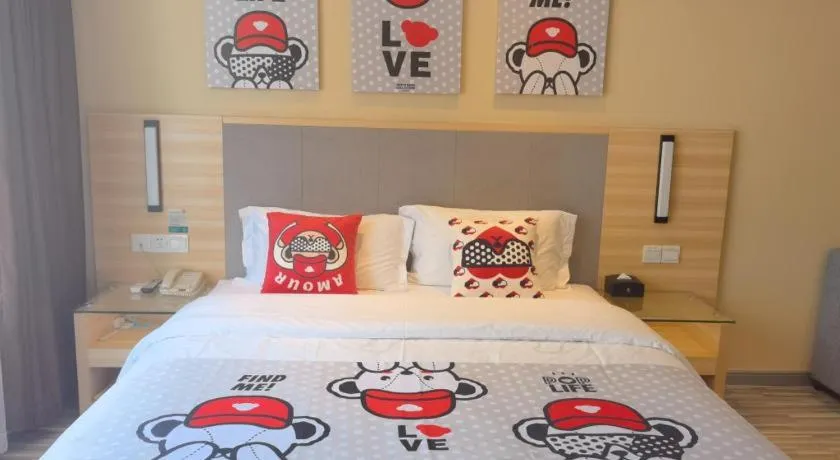 Bed in City Comfort Inn Nanchong Nanbu County Government