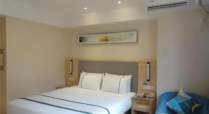 Bed in City Comfort Inn Nanchong Nanbu County Government