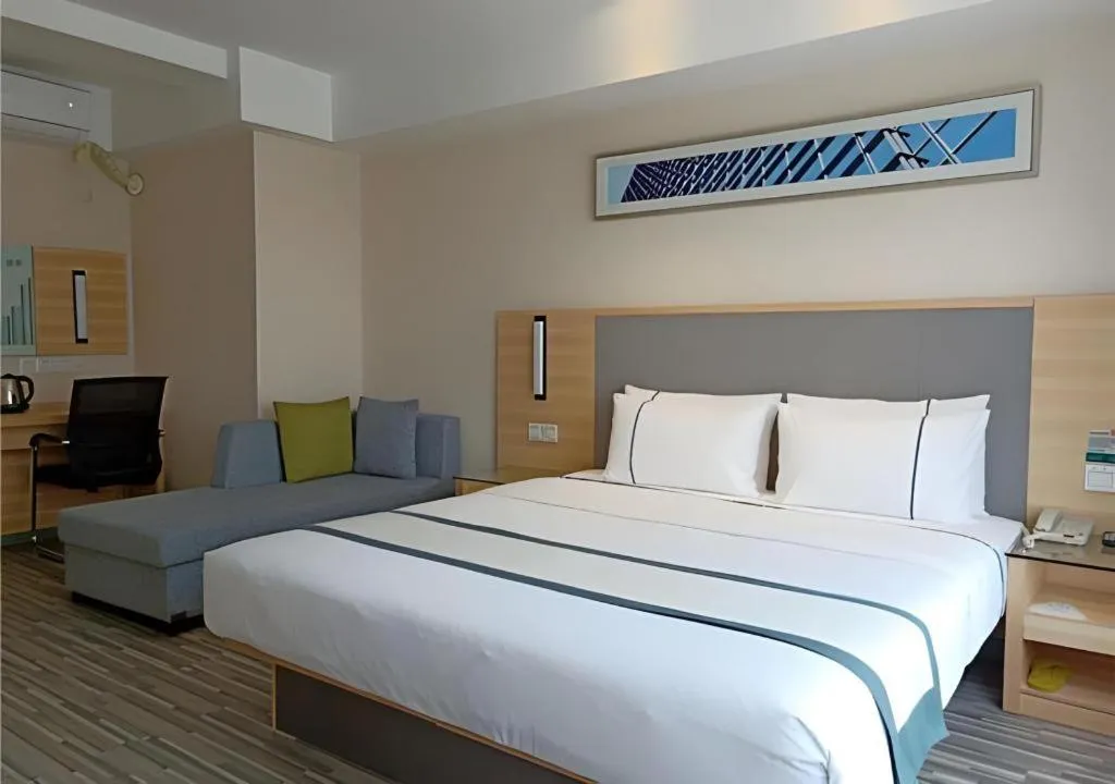 Bed in City Comfort Inn Nanchong Nanbu County Government