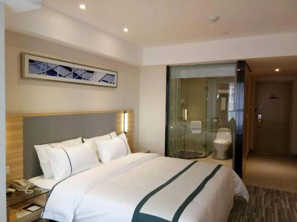 Bed in City Comfort Inn Nanchong Nanbu County Government