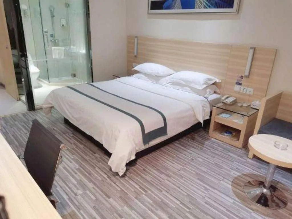 Bed in City Comfort Inn Suizhou Lieshan Avenue