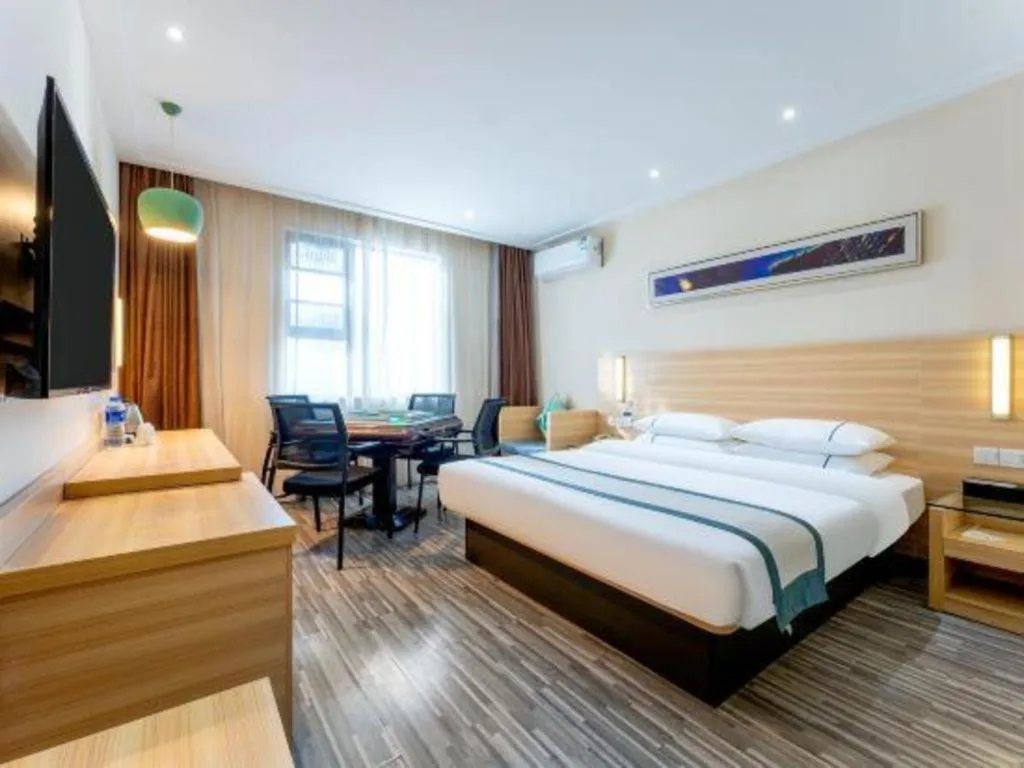 Bed in City Comfort Inn Suizhou Lieshan Avenue