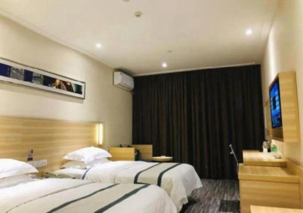 Bed in City Comfort Inn Suizhou Lieshan Avenue
