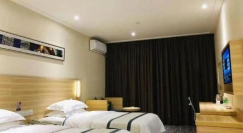 Bed in City Comfort Inn Suizhou Lieshan Avenue