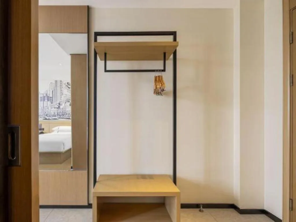 Bed in City Comfort Inn Liuzhou Gubu Street Ma'anshan Park