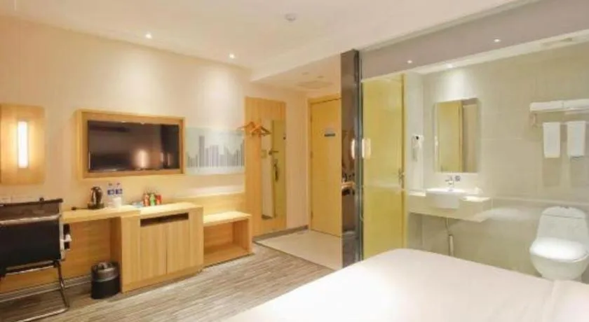 Bed in City Comfort Inn Hefei Binhu Wanda Plaza