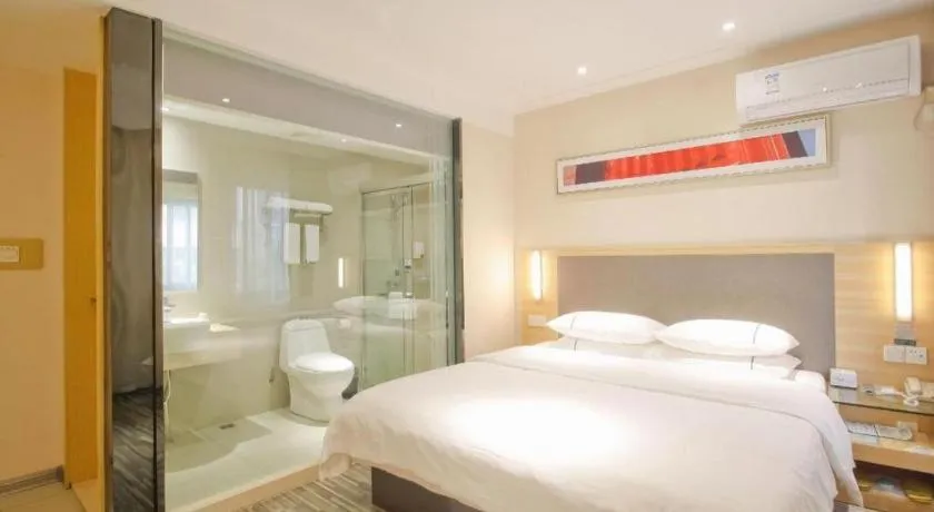 Bed in City Comfort Inn Hefei Binhu Wanda Plaza