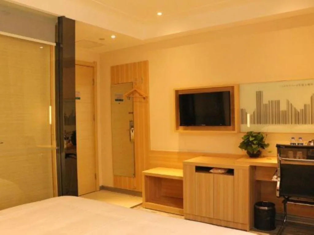 Bed in City Comfort Inn Hefei Binhu Wanda Plaza