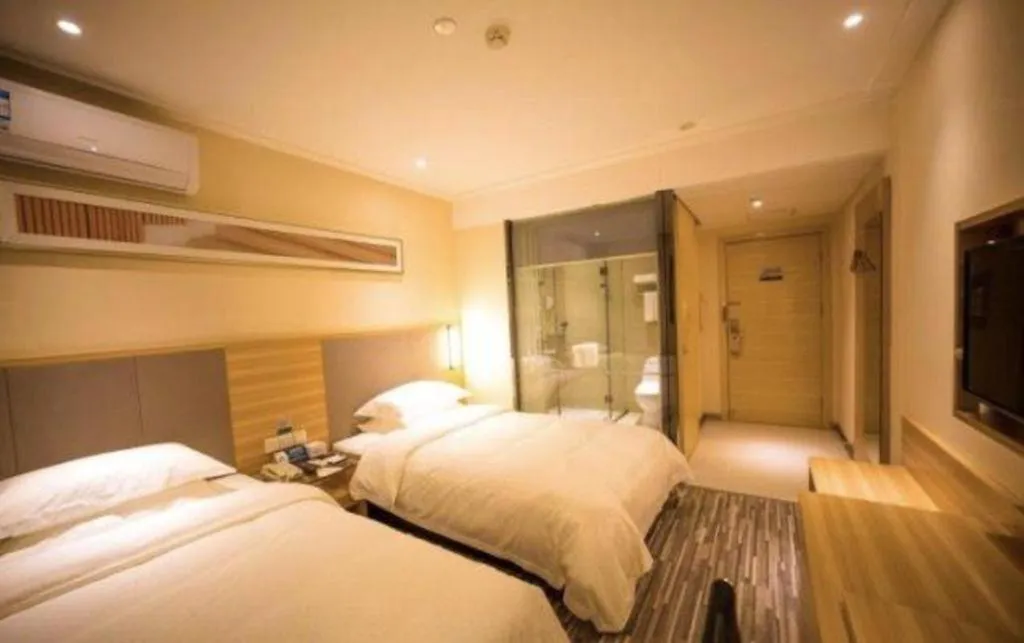 Bed in City Comfort Inn Hefei Binhu Wanda Plaza