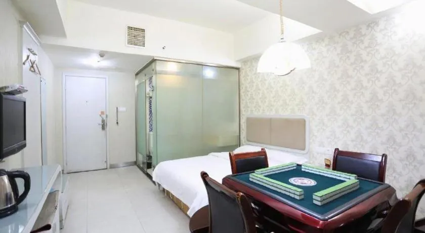 Bed in City Comfort Inn Changsha Yuelu Mountain Orange Island Head