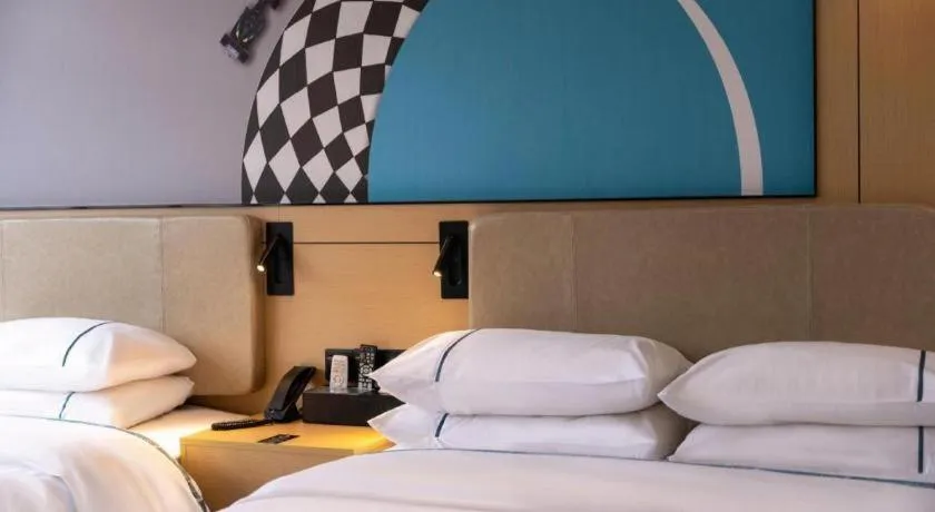 Bed in City Comfort Inn Changsha Yuelu Mountain Orange Island Head