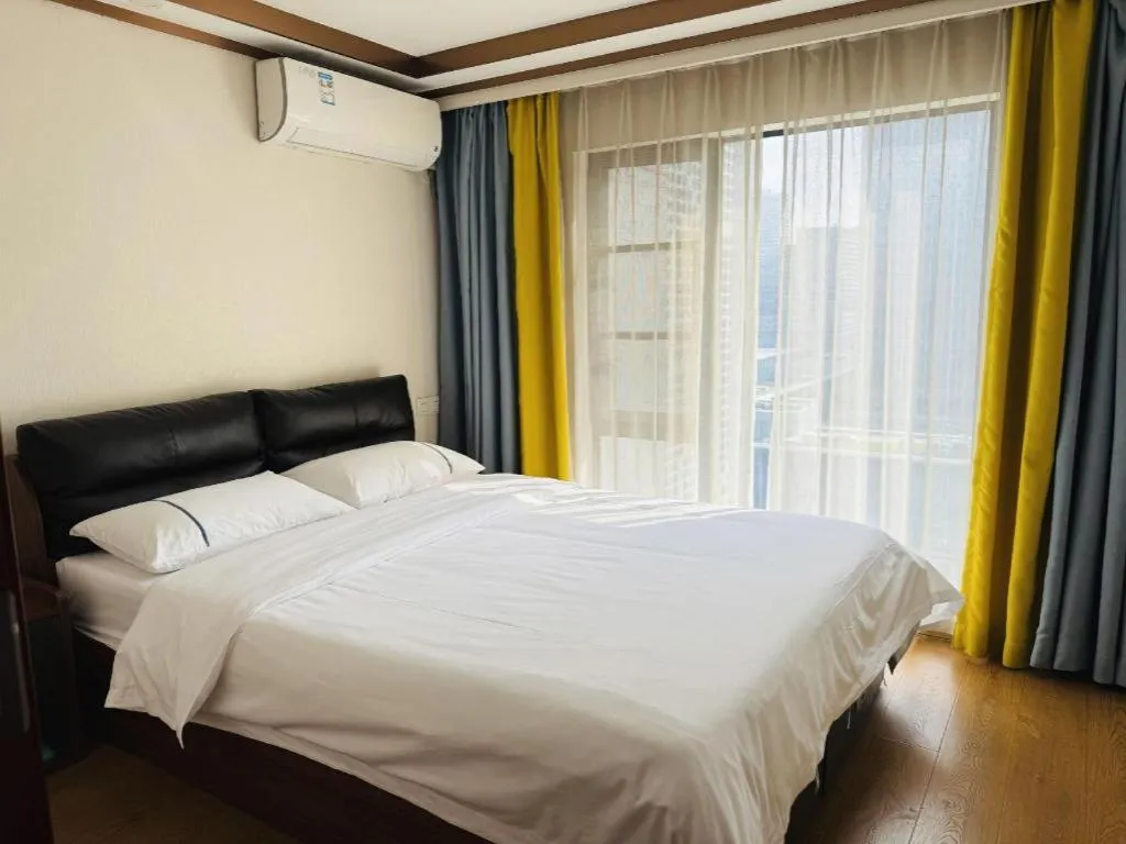 Bed in City Comfort Inn Wuhan International Expo Center Yongwang